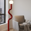 Modern Red Floor Lamp