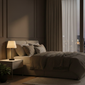 Modern Biege Table Lamp