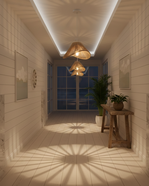 Boho Rope Pendant Ceiling