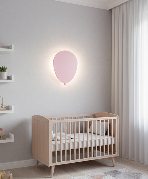 Pink Ballon Wall Lamp