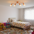 Minimalist Orange Track Ceiling Lamp