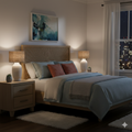 Minimal Beige Table Lamp