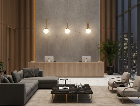 Modern Gold Wall Lamp