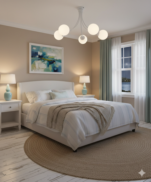 Modern White Ceiling lamp