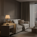 Modern Biege Table Lamp