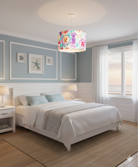 Modern Printed shade Pendant
