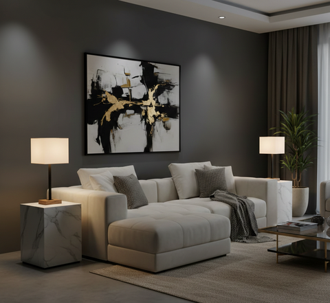 Minimal White Table Lamps