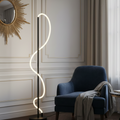 Black LED Floor Lamp