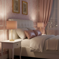 Modern Pink Powder Table Lamp