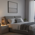 Modern Grey Taple Lamp