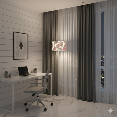 Minimal Printed Floor Lamp