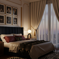 Stylish Black Table Lamp