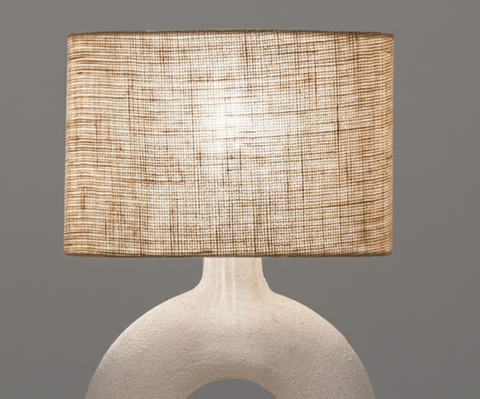 Boho Shaded Table Lamp