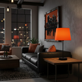 Modern Orange  Table Lamp