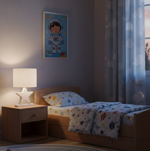 White Star Table Lamp