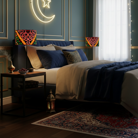 Printed Shaded Modern Table lamp
