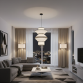 Modern White And Black Celling