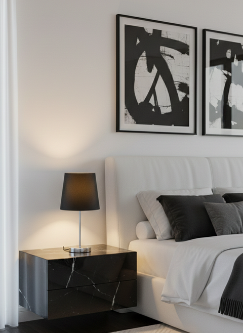Modern Black Table Lamp