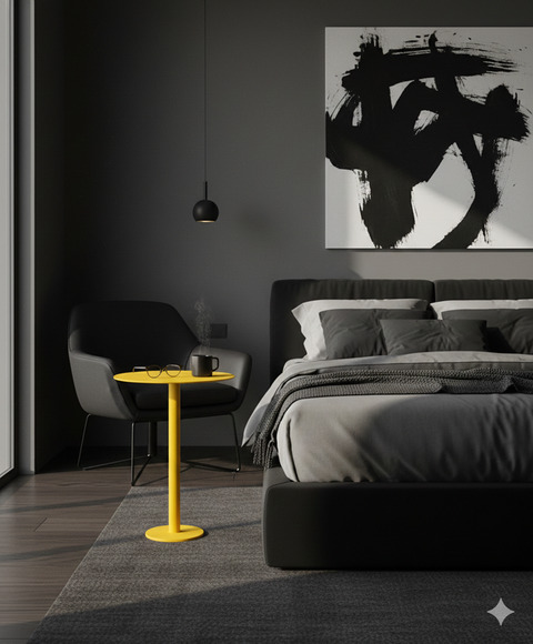 Minimal Yellow Table