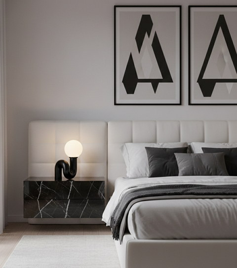 Modern Black Table Lamp