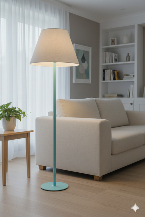 Modern White Floor Lamp