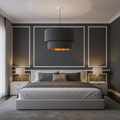 Contemporary Black Shade Pendant Ceiling