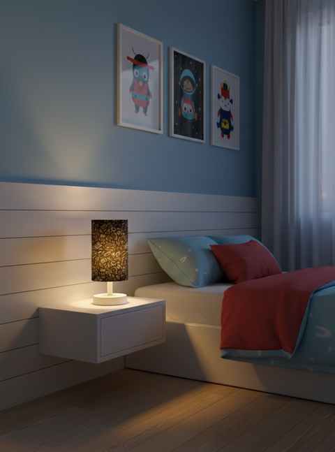 Modern Back-to-School Table Lamp