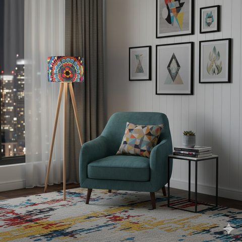 Modern Printed Tripod