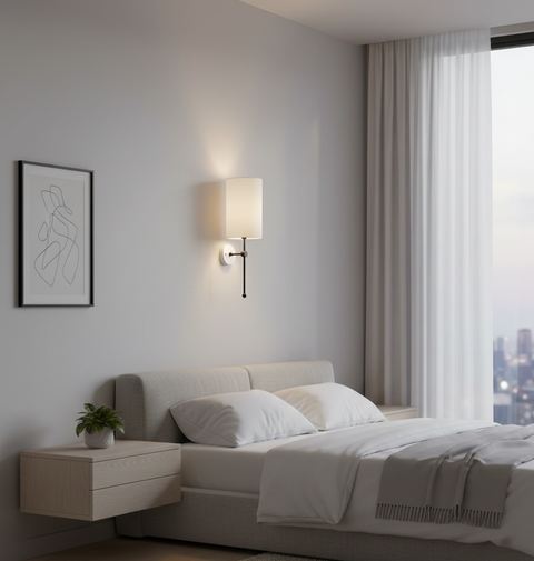 Minimal White Wall Lamp