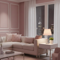 Modern Powder Pink Table Lamp