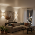 Decorative Cylinder Rattan Wall Light