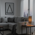 Modern Grey Taple Lamp