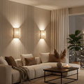 Decorative Cylinder Rattan Wall Light
