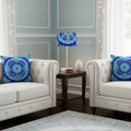 Printed Shaded Table Lamp