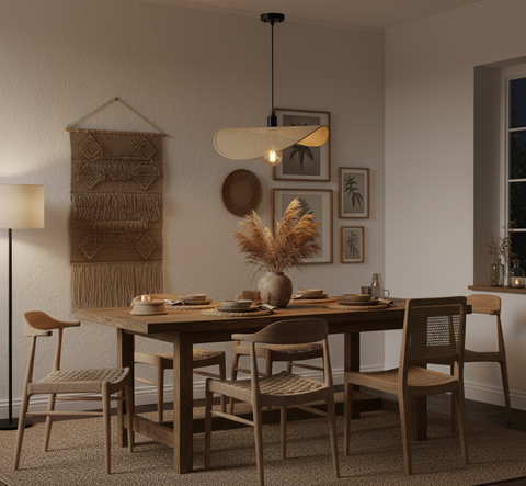 Stylish Natural Pendent Ceiling