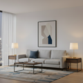 Classy White And Gold Table Lamp