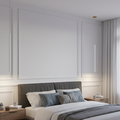 Single White Cylinder Pendant
