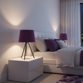 Stylish Purple Table Lamp