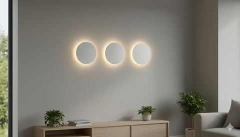 Sleek White Wall Lamp