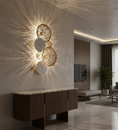 Stylish White Wall Lamp