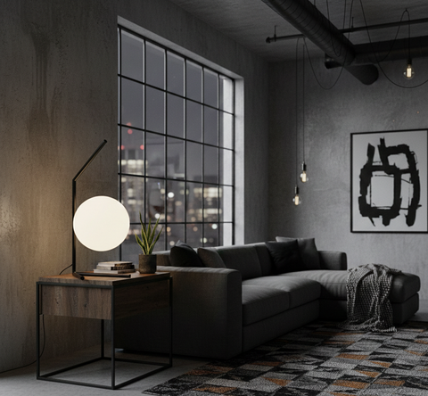 Modern Black Table Lamp