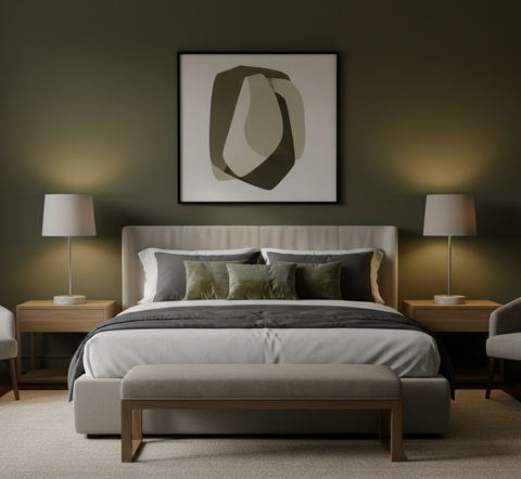 Minimalist White Table Lamp