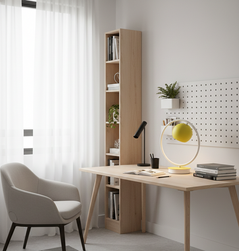 Modern Yellow Table Lamp