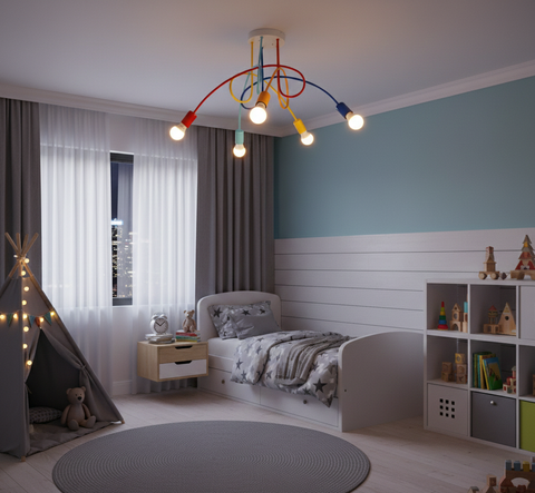Modern Colorful Ceiling Light