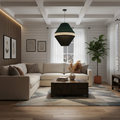 Elegant Black & Green Pendant Ceiling