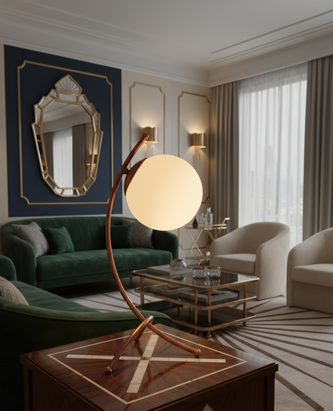 Modern Elegant Arc Table Lamp