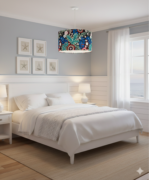 Modern Printed shade Pendant