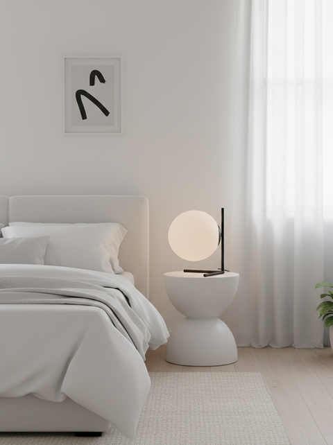 Commercial Black Table Lamp