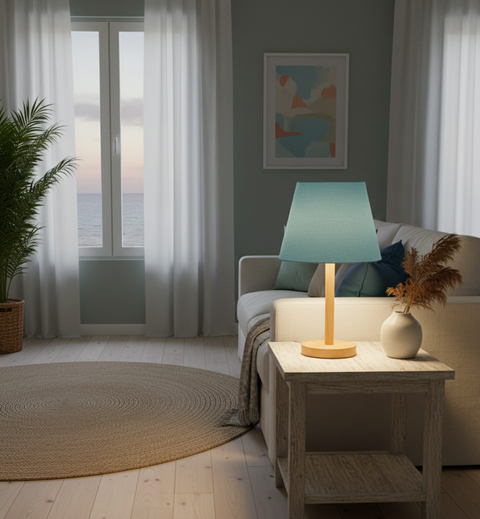 Coastal Blue Table Lamp