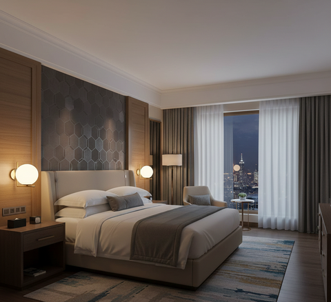 Modern Gold Flushed Wall Lamp